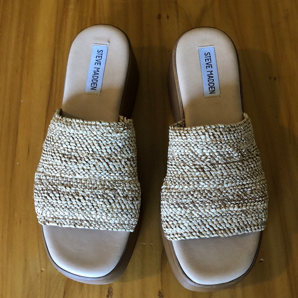 Steve Madden platform sandals size 40